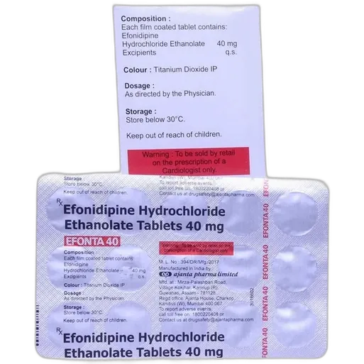efonta 40mg tablet 15's